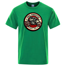 Load image into Gallery viewer, Men’s Full Throttle Motorcycle Graphic T-Shirt – Vintage Biker Tee
