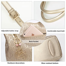 Load image into Gallery viewer, FOXER Women Big Leather Cowhide Shoulder Bag
