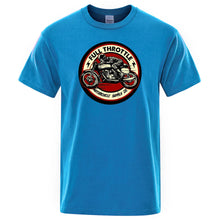 Load image into Gallery viewer, Men’s Full Throttle Motorcycle Graphic T-Shirt – Vintage Biker Tee
