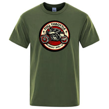 Load image into Gallery viewer, Men’s Full Throttle Motorcycle Graphic T-Shirt – Vintage Biker Tee
