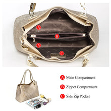 Load image into Gallery viewer, FOXER Women Big Leather Cowhide Shoulder Bag

