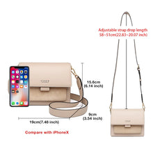 Load image into Gallery viewer, FOXER Split Leather Women’s Crossbody Shoulder Bag

