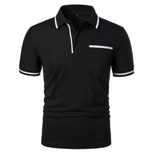 Load image into Gallery viewer, Men’s Classic Polo Shirt with Contrast Trim
