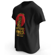 Load image into Gallery viewer, Men’s Hattori Hanzo Sword &amp; Sushi T-Shirt – Japanese Samurai Graphic Tee
