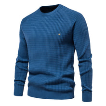 Load image into Gallery viewer, 100% Cotton Mens Solid Colour Knitted Jumper
