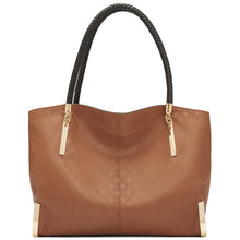 Load image into Gallery viewer, FOXER Genuine Leather Sequined Handbag | Original Design Shoulder Bag Luxury Tote
