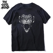 Load image into Gallery viewer, 100% Cotton Monkey Men T-shirt
