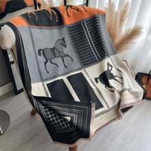 Load image into Gallery viewer, Women&#39;s Horse Print Scarf Shawl
