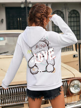 Load image into Gallery viewer, Graffiti Bear LOVE Women&#39;s Hoodie
