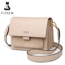 Load image into Gallery viewer, FOXER Split Leather Women’s Crossbody Shoulder Bag

