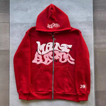 Load image into Gallery viewer, Men&#39;s Graffiti Zip-Up Hoodie – Streetwear Style
