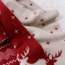 Load image into Gallery viewer, Winter Festive Reindeer Scarf – Available in Various Colours
