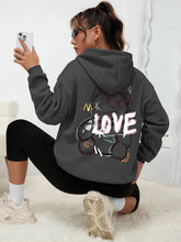 Load image into Gallery viewer, Graffiti Bear LOVE Women&#39;s Hoodie
