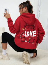 Load image into Gallery viewer, Graffiti Bear LOVE Women&#39;s Hoodie
