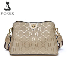 Load image into Gallery viewer, FOXER Leather Shoulder Bag for Women
