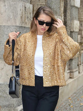 Load image into Gallery viewer, Golden Sequin Loose Jacket for Women (available in various colours)
