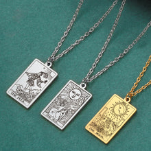 Load image into Gallery viewer, Tarot Cards Charm Necklace
