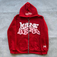 Load image into Gallery viewer, Men&#39;s Graffiti Zip-Up Hoodie – Streetwear Style
