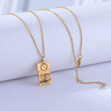 Load image into Gallery viewer, Tarot Cards Charm Necklace
