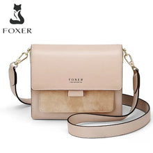 Load image into Gallery viewer, FOXER Split Leather Women’s Crossbody Shoulder Bag

