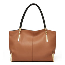 Load image into Gallery viewer, FOXER Genuine Leather Sequined Handbag | Original Design Shoulder Bag Luxury Tote

