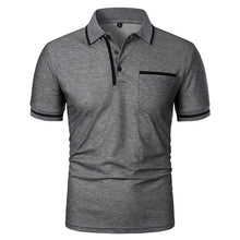 Load image into Gallery viewer, Men’s Classic Polo Shirt with Contrast Trim
