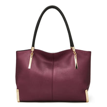 Load image into Gallery viewer, FOXER Genuine Leather Sequined Handbag | Original Design Shoulder Bag Luxury Tote
