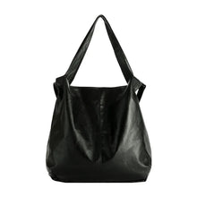 Load image into Gallery viewer, Lady&#39;s Fashion Large Leather Tote Bag
