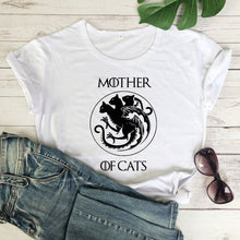 Load image into Gallery viewer, Mother Of Cats T-shirt
