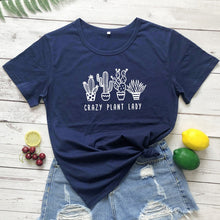 Load image into Gallery viewer, Crazy Plant Lady T-shirt
