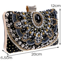 Load image into Gallery viewer, Beaded Clutch Purse Handbag (Various Styles)
