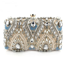 Load image into Gallery viewer, Luxury Diamond Rhinestone Clutch Bag
