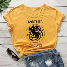 Load image into Gallery viewer, Mother Of Cats T-shirt
