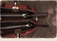 Load image into Gallery viewer, Genuine Leather Handmade Large Crossbody Handbag
