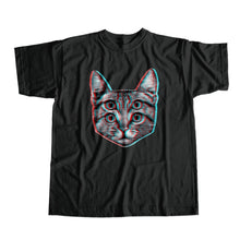 Load image into Gallery viewer, Short Sleeve Mens T-Shirt, Casual Cat
