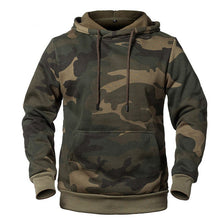 Load image into Gallery viewer, Update your collection with must-have men&#39;s camouflage hoodies.

