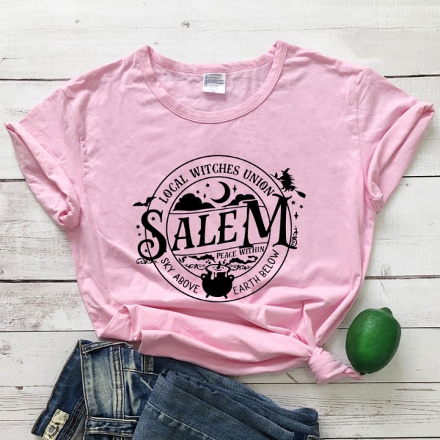 Local Witches Union Salem T-shirt