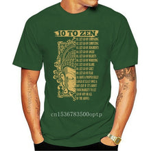 Load image into Gallery viewer, Men&#39;s 10 To Zen Meditation Buddha T-Shirt
