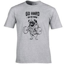 Load image into Gallery viewer, go hard or go home mens t-shirt 
